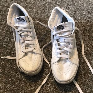 White Vans - high top